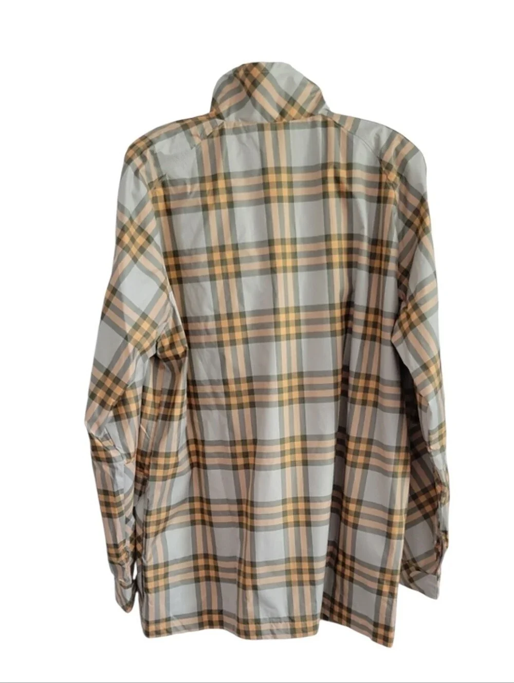 Nike Air Jordan Classic Cut Prowler Plaid Wind Break Jacket Size L